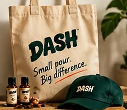 DASH bez çanta ve şapka